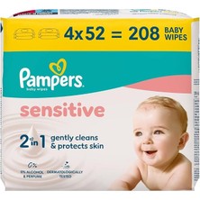 MSP 81687197 Sensitive Baby Islak Mendil, Beyaz