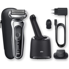MSP Seri 7 S7200CC Kablosuz Tıraş Makinası, Autosense Teknoloji, 360 Flex Başlık, Easyclick, Islak&kuru, Temizleme ve Şarj Uniteli