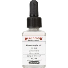 MSP - Aero Color® Professional, Zirkon Beyazı 28 Ml, 28116023, Akrilik Boyama, Airbrush, Karışık Ortam, Akrilik Mürekkep Için En Iyi Akışkan, Renk Yoğun Akrilik Boya