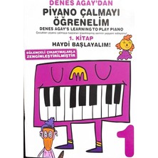 MSP Agay ' Dan Piyano Çalmayı Öğrenelim 1. Kitap