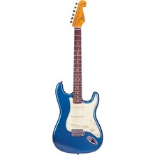 MSP Stratocaster Elektro Gitar (Lake Pacific Blue)