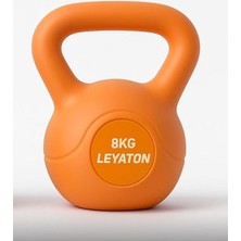 MSP 8 kg Çaydanlık Tipi Dambıl Kettlebell Ağırlık Turuncu Tek Ebat