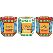 MSP x Tiger Balm Kırmızı 21G + 1 x Tiger Balm Beyaz 21G (3'lü Paket)