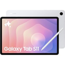 MSP Galaxy Tab S11 Yapay Zeka (Aı) Tablet, Wifi, 12GB Ram, 128GB Depolama Alanı, Gümüş, 11 Inç, 120Hz Ekran, S Pen Dahil, IP68 (Samsung Türkiye Garantili)