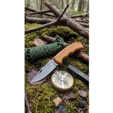 MSP Çakısı: Sarı Plastik Saplı - Yüksek Performanslı, Ergonomik ve Çok Yönlü Outdoor Macera Dostu