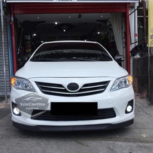MSP Corolla E140 2006-2012 Uyumlu Astra H Lip Esnek Ön Lip 2 Parça Tampon Altı Dil Karlık Ön Ek