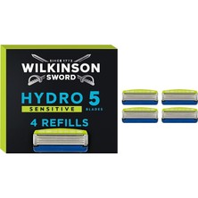 MSP Sword Hydro 5 Skin Protection Hassas Tıraş Bıçağı, 4 Tıraş Bıçağı