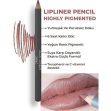 MSP Avıen Uzun Süre Kalıcı Dağılma Yapmayan Nemlendirici Dudak Kalemi - Lipliner Pencil 20 Dusty Plum
