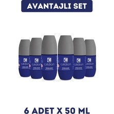 MSP Men Antiperspirant Deo Roll-On, 50 Ml, 6 Adet Set