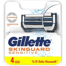 MSP Gilllette Skinguard Tıraş Bıçağı 4'lü