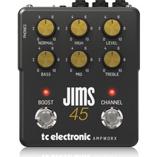 MSP Electronic Jıms 45 Ppreamp Çift Kanal Gitar Preamfi Pedalı