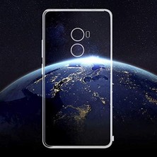 MSP Mi Mix Uyumlu Kılıf Esnek Ultra Koruyucu Şeffaf Silikon Flexible Transparent Case Silicone Case
