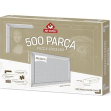 MSP Puzzle Beyaz 500 Parça Demonte Puzzle Çerçevesi