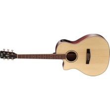 MSP Elektro Akustik Gitar, Solak, Cutaway