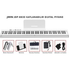 MSP JDP-8830 88 Tuşlu Piyano, Beyaz