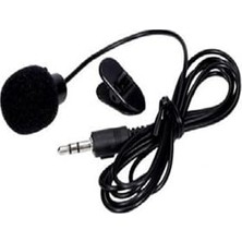MSP Youtuber Vlogger Tiktoker 3.5mm Jack Giriş Yaka Mikrofonu Full Hd Ses Kalitesi;siyah,ıstnmc3