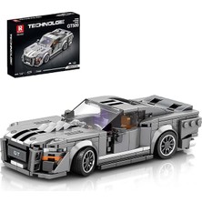 MSP Technik 682 Oyuncak Araba Yapım Kiti Kelepçe Blokları, Model Araba Kiti, Yarış Arabası, Çocuklar ve Yetişkinler Için Süper Spor Araba, 2023 Yeni Koleksiyon, LEGO ile Uyumlu (476 Adet)