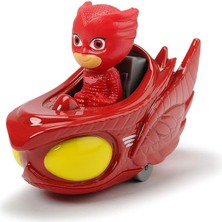 MSP 203141002, Pj Masks Single Pack Owl Glider Oyuncak Araba, 1:64, 7 Cm, Figür, Pj Masks Single Pack Owl Glider