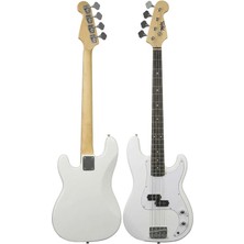 MSP CBG-460WH 46 Inç 4/4 Yetişkin Amfili Bas Gitar Seti White