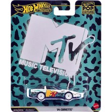 MSP Wheels Premium - '84 Chevrolet Corvette - Mtv (1/64) Pop Culture - JHW93