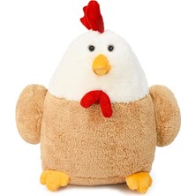 MSP Oyuncak Peluş Tavuk 40 cm - Yumuşak Çiftlik Hayvanı Peluş Oyuncak - Çocuklar Için Büyük Boy Peluş
