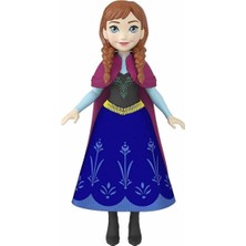 MSP Karlar Ülkesi Elsa ve Anna Mini Bebekler HLW97 - Anna Pembe Pelerinli
