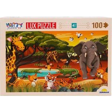 MSP Parça Puzzle: Afrika Hayvanları Ormanda