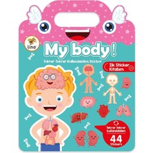 MSP Tekrar Tekrar Kullanılabilen Ilk Sticker Kitabım My Body