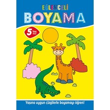 MSP Boyama - 5 Yaş Üstü 4'lü Pastel Boya Hediyeli