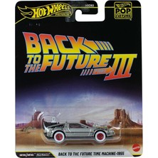 MSP Wheels Premium Back To The Future Time Machine - 1955 (1/64) Pop Culture - JHW94