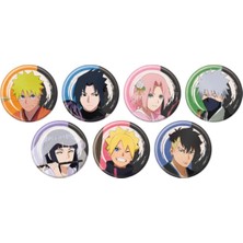 MSP & Boruto Anime Koleksiyon Rozet 7 Adet 44 mm