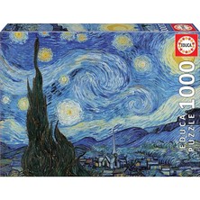 MSP - Yetişkinler Için 1000 Parçalı Yapboz | Yıldızlı Gece, 14 Yaşından Büyük Yetişkinler ve Çocuklar Için 1000 Parça Yapboz, Vincent Van Gogh (19263)