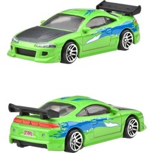 MSP Wheels Fast And Furious Brıan O'conner Auto 1995 Mıtsubıshı Eclıpse Model Cast Ölçek 1:64 - Uzunluk 7 cm - JBY29