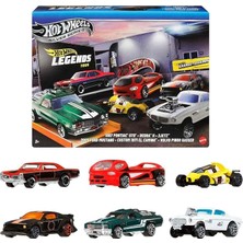 MSP Wheels 1:64 Ölçekli Metal Oyuncak Araba ve Kamyonlar, Özel Süslemelere Sahip 6'lı Hw Legends Araç Seti (Stiller Çeşitlilik Gösterebilir), JBY78