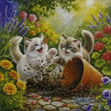 MSP Yapışan Boncuk Mozaik Tablo 40 * 50 cm S9