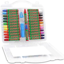 MSP ALP-DC-008297 24'lü Plastik Kutu Pastel Boya
