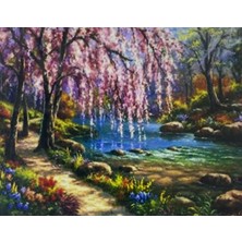 MSP Yapışan Boncuk Mozaik Tablo 30 * 40 cm Xrr8