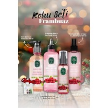 aklow akyoleticaret Frambuazlı Saç Bakım Seti: Yağ 100 Ml, Sprey 210 Ml, Tonik 500 Ml, Rosie Hediye