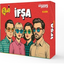MSP Games Ifşa Klasik Kutu Oyunu, 64 Kartlı, Kalem Hediyeli, 12+ Yaş, Arkadaş Grubu Için