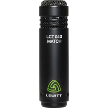 MSP Lct 040 Match - Xlr Küçük Membranlı Kondansatörlü Mikrofon, Akustik Gitar, Teli, Piyano ve Davul Gibi Enstrüman Kayıtları Için - Kondansatör Kapsülü, Mikrofon Klipsi ve Rüzgar Koruması
