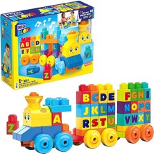 MSP Mega Bloks Müzikli Alfabe Treni, Gerçek Sesler ve Müzik ile Harfleri Öğretir FWK22