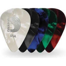 MSP Planet Waves 1cap7-25 Picks Pearl Celluloid Assortments Pearl (Kırmızı, Yeşil, Mavi, Siyah, Beyaz) Ekstra Ağır Standart Şekil