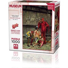 MSP Puzzle 1000 Parça Museum Jesters Playing Cochonnet\