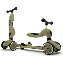MSP And Ride Highwaykick 1 Oturaklı Çocukscooter Olive 160629-00001