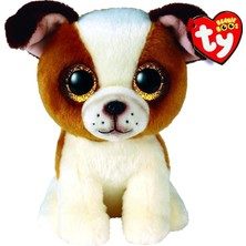 MSP Beanie Boos - Boo Bulldog Hugo - 15 Cm, Kahverengi, 2009297