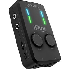 MSP Multimedia Irig Pro Duo I/o - Iphone, Ipad, Android ve Mac/pc Için Evrensel Çift Kanallı Ses/mıdı Arayüzü