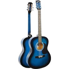 MSP RG-530BL Kaliteli Mavi 40 Inç Akustik Gitar Seti 4/4 Yetişkin