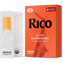 MSP Rico Alto Saksafon Kamışları, Güç 3.5, 10'lu Paket