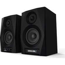 MSP Dsm-3 Bt | Çift | 3 Inç 2x 20W 2-Yollu Bluetooth Özellikli Aktif Stüdyo Referans & Dj Monitörü | Hoparlörü
