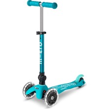 MSP Mini Scooter Deluxe Foldable 3 Tekerlekli Scooter LED Ocean Blue